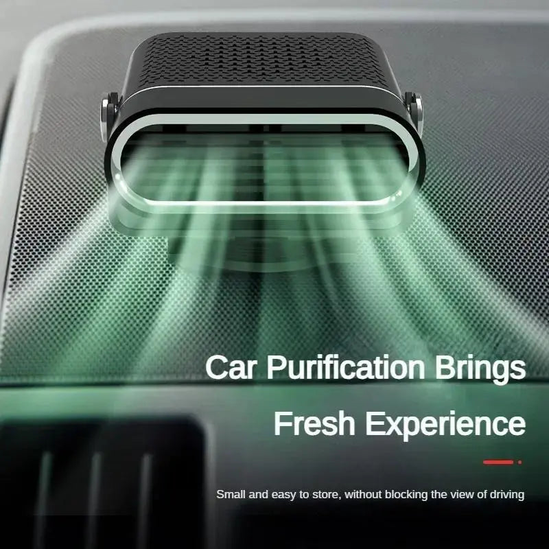 QIAWI™ Portable Car Heater Fan 12V/24V Fast Heating & 360° Rotation